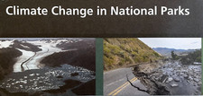Newest CLIMATE CHANGE in NP NATIONAL PARK SERVICE UNIGRID BROCHURE/MAP GPO 2023 picture