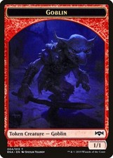 10 Token Cards - GOBLIN Tokens - Ravnica Allegiance (RNA) - Magic MTG FTG picture
