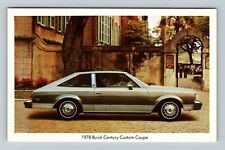 1978 Buick Century Custom Coupe, Automobile, Vintage Postcard picture