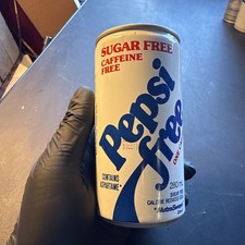 Vtg Pepsi Free 280 Ml Sugar Free Caffeine Free Soda Button Can Aspartame Toronto picture