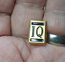 Vintage Mensa IQ Pinback picture