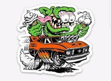  Mach 1 Mustang MAGNET Muscle Car Vintage Old School Performance Rat Fink Ford picture