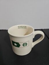 Starbucks 2013 Military Proudly Serving Those Who Serve  Coffee Cup Mug 14fl oz picture