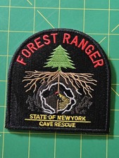 New York Forest Ranger CAVE RESCUE Patch Dept Environmental Conservation DEC picture