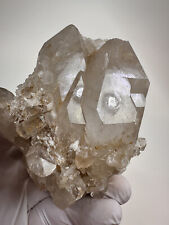 Adularia Phantoms__Large VERY RARE Arkansas Quartz Crystal DT Castle Point picture