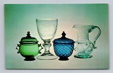 NY The Corning Museum of Glass Center Antique American Glass Vtg Postcard Unused picture