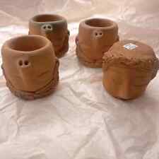 Trenza Pit Fired Clay. Tequila Shots Cups picture