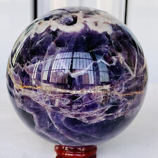 1660g Natural Dreamy Amethyst Sphere Quartz Crystal Ball Healing picture