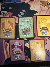 5 Code Cards From The New Set Pitch Black Not Used Very Good Condition picture