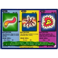 Pukey Mon Pacific 2000 Trading Card 1/116 Bacterion Viron Prion Parody picture