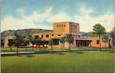 Albuquerque NM New Mexico, Library University UNM Antique Vintage Postcard UNP picture