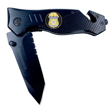 HSI Special Agent collectible 3-in-1 Police Tactical Rescue knife tool with Seat picture