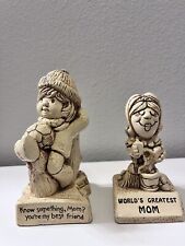 Paula Figurine Statue MOTHER & DAUGHTER Vintage 70’s picture