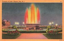 Postcard Fountain of Light, Atlantic City, New Jersey Posted Around March 1959 picture