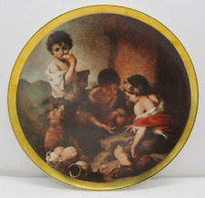 Vintage The Beggar Boys Bartolome Esteban Murillo Wall Hanging Plate picture