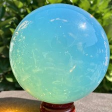 3.2LB Artificial protein stone ball rainbow crystal gemstone spiritual healing picture