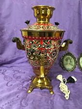 NEW rare Vintage Working Soviet Electric Samovar Hand Painted 2,5 tea pot  USSR picture