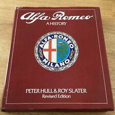 ALFA ROMEO: A History Hardcover Book 1982  Hull & Slater picture