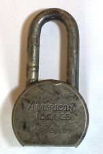 Vintage Union Pacific Railroad Lock American Lock Co. Series 700 Hardened. picture