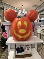 Disney Parks Giant Mickey Mouse Light Up Pumpkin Jack-O-Lantern - IN HAND picture
