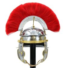 New Roman Imperial Gallic Centurion Helmet Armour Red Crest Plume with exp ship. picture