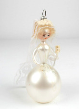Vintage Soffieria De Carlini Bride Glass Christmas Ornament picture