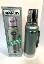 Vintage Aladdin Stanley NIB 1QT Thermos Green A944DH Made In USA 1990 picture