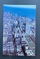 Chicago Illinois IL Postcard Aerial Of The Loop beautiful Coastline picture