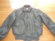 NOMEX ARAMID FIRE RESISTANT JACKET FLYERS PILOT COLD WEATHER CWU 45/P LARGE picture