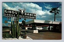Tucson AZ-Arizona, Ghost Ranch Lodge, Advertising, Antique Vintage Postcard picture
