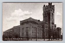 Rochester NY-New York, State Armory Building, Antique Vintage Souvenir Postcard picture