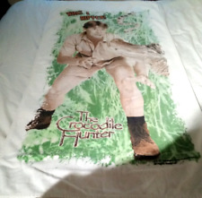 Vintage 2001 Steve Irwin The Crocodile Hunter beach towel What A Ripper picture