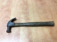 Vintage Stanley Hooked Claw Hammer 12 oz  head With Original Handle picture