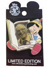 RARE 2005 Disney Pin: Pinocchio & Milt Kahl Book Proof #96046 LE 250 NIP picture