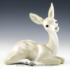 Lladro Figurine DEER FAWN SITTING FOREST ANIMAL #1064 Retired Mint picture