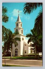 Naples FL-Florida, Trinity-By-The-Cove Episcopal Church, Vintage Postcard picture