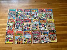 Vintage Archie Series Mix Lot 18 Comic Books Betty Veronica, Pep , little Archie picture