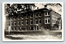 c1947 RPPC Postcard Fairfield IA Iowa Jefferson County Hospital Real Photo picture