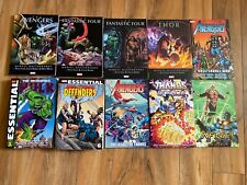 Huge TPB Lot CLASSIC MARVEL Masterworks Thor Avengers Thanos Infinity 10 Books picture