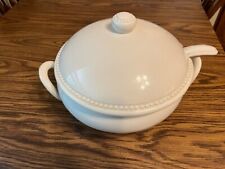 Vintage ELIOS Italian Covered Soup Tureen and Ladle and Lid Item 49 picture