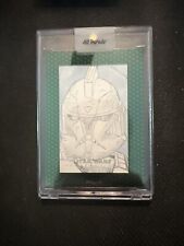 Star Wars Topps Chrome Clone Trooper 1/1 Sketch By Jeffrey Benitez Hit Parade picture