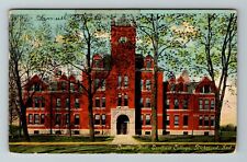 Richmond IN-Indiana, Lindley Hall, Eartham College, Outside, Vintage Postcard picture