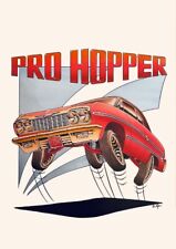 64 Chevy Impala Lowrider Cartoon - Original Design Rendering Michael Leonhard picture