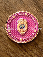 E19 Hialeah Police Department Punisher Pink Patrol Officer Challenge Coin picture