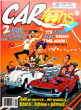 CARtoons Magazine May/June 1981 w/ Iron Ons, Car toons for the car enthusiasts picture