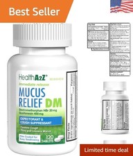 Gentle yet Effective Cough Relief - Guaifenesin & Dextromethorphan, 120 Tablets picture