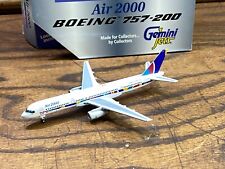 Vintage AIR 2000 Desktop Airplane Boeing 737 - 200 Model / Gemini Jets picture