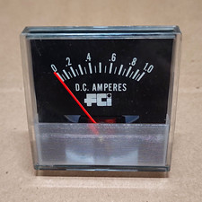 FCI DC Amperes Analog Panel Meter Ammeter Gauge Model/MPN D.C. AMPERES picture