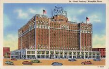 Vintage Postcard Memphis Tennessee TN Hotel Peabody Teich Linen Card picture
