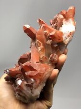Red Quartz Crystal Cluster Point Morocco 2LBS 1.9oz N40 picture